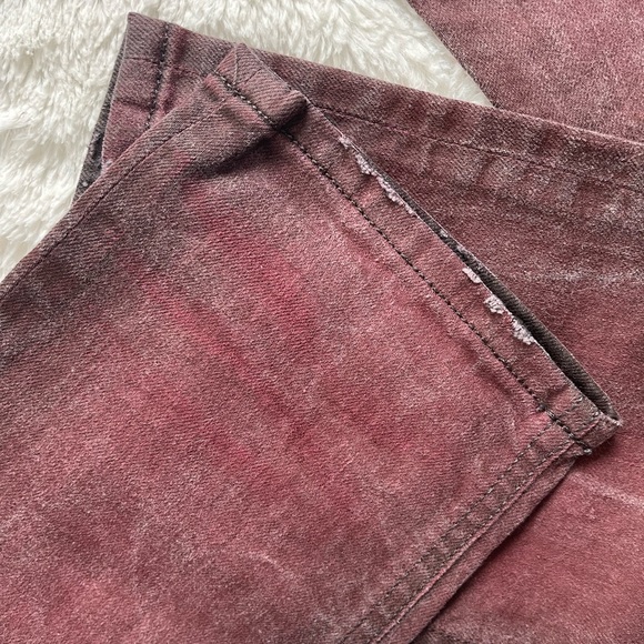 Diesel Men's Deep Red/ Burgundy Slim Jeans - Picture 7 of 14